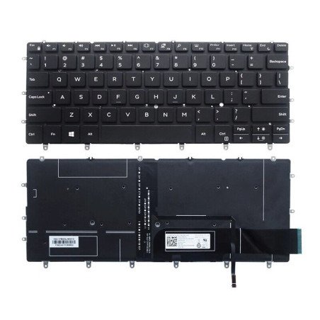 Dell XPS 13 9305 9370 9380 7390 Keyboard 3CM18 03CM18 NSK-EN0BC