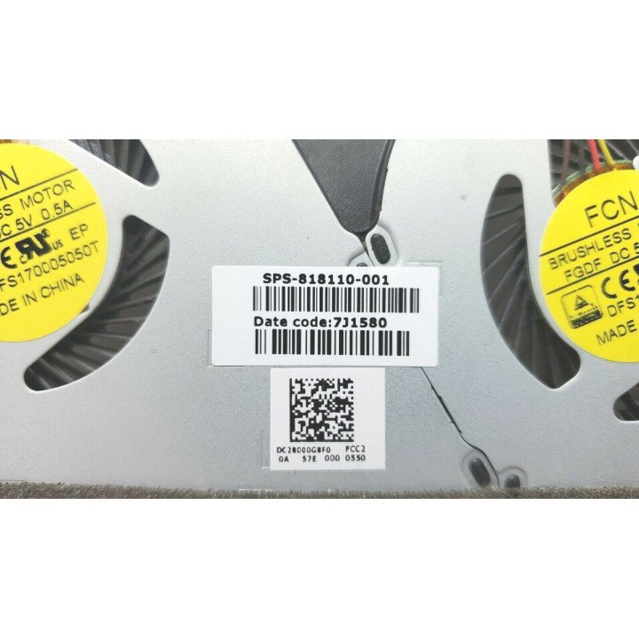 HP Envy 14-J 14T-J Koelventilator 818110-001
