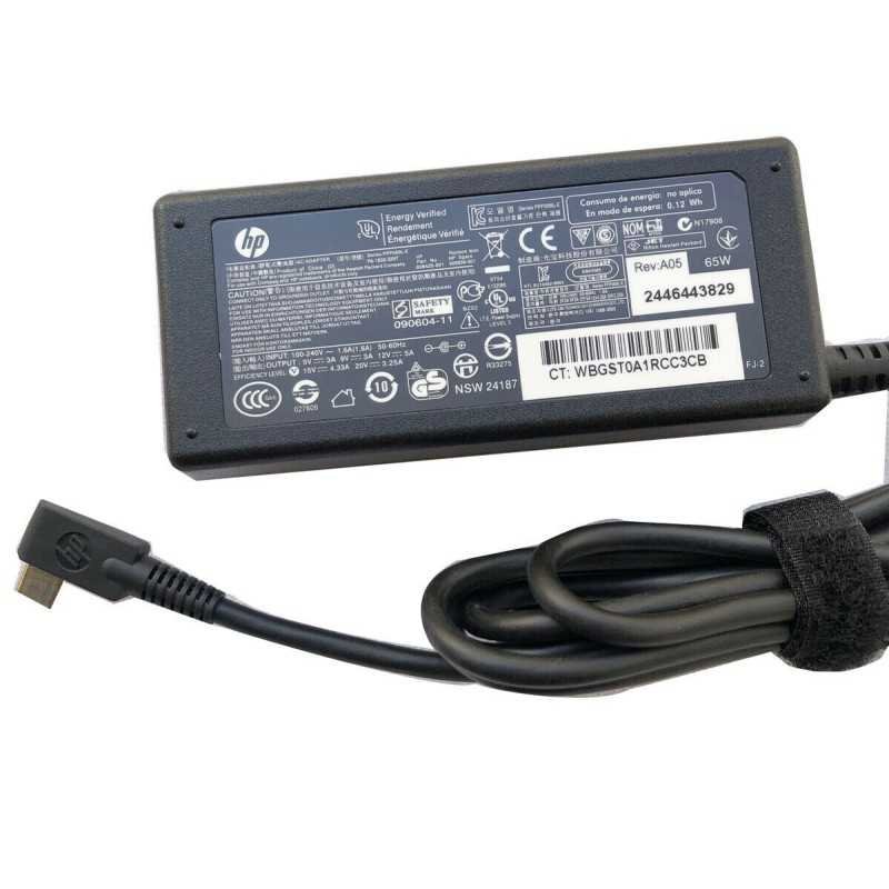HP charger 65W AC adapter USB-C 20 V 3.25 A