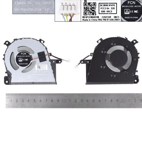 Lenovo ideapad S340-14API 14IIL 14IML 14IWL Cooling Fan DC28000DXV0