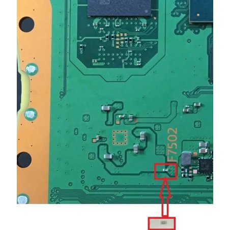 Playstation 5 PS5 Fuse F5401 F5402 F7002 F7003 F7502 Reparatie