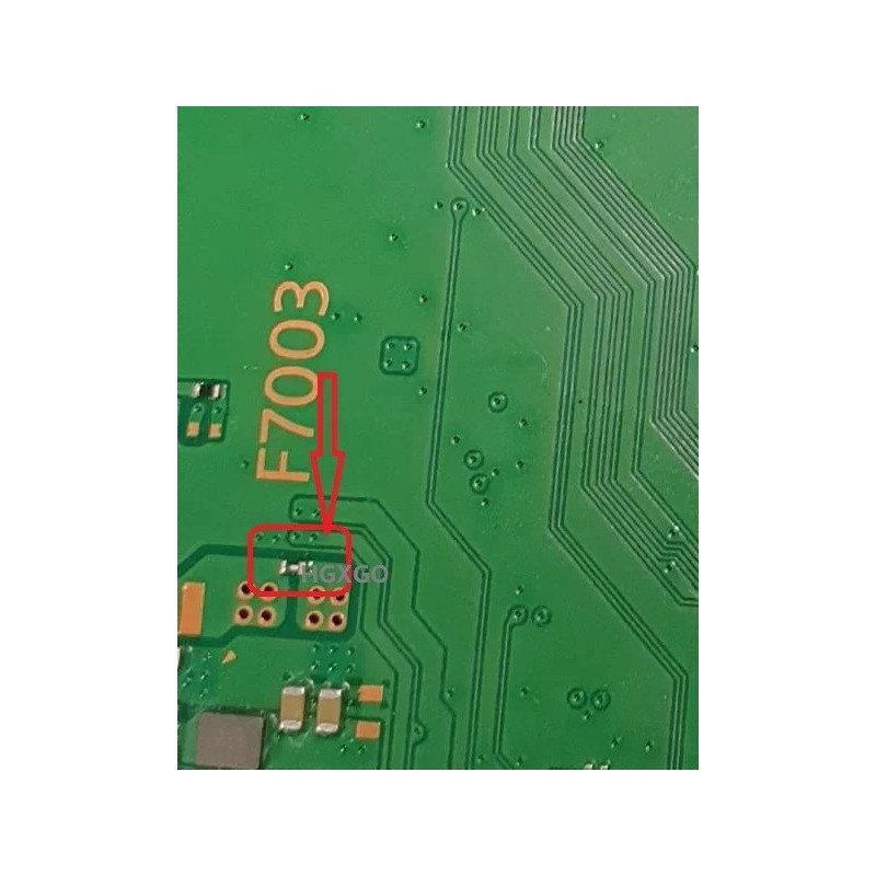 Playstation 5 PS5 Fuse F5401 F5402 F7002 F7003 F7502 Reparatie