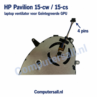 HP Pavilion 15-cw / 15-cs ventilator kopen of laten vervangen