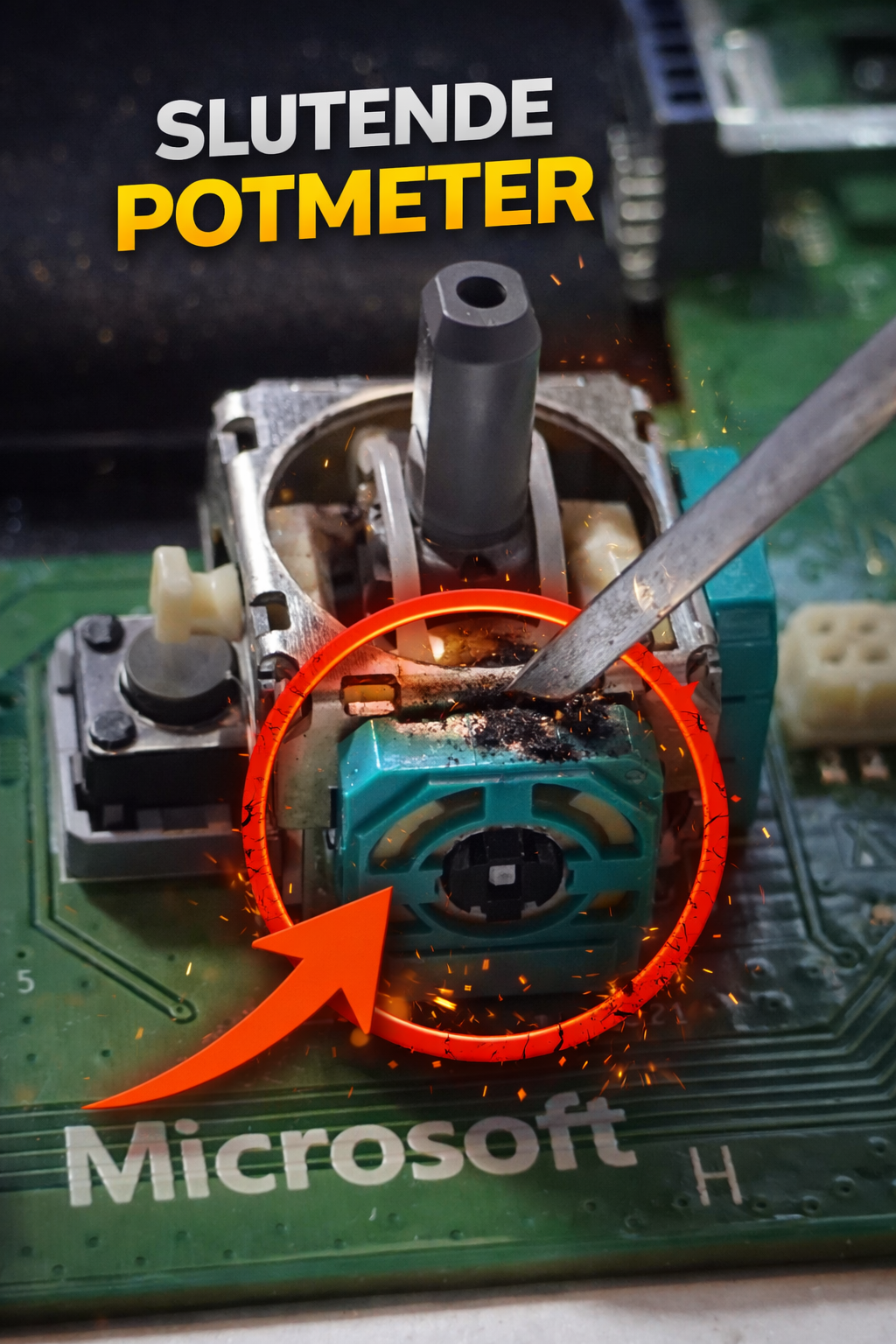 PS5 DualSense controller stick drift reparatie en schoonmaken