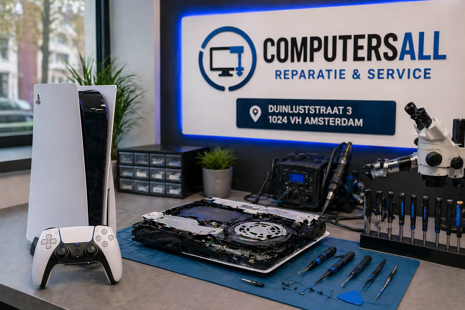 PS5 reparatie Amsterdam Oost PlayStation 5 reparatie service